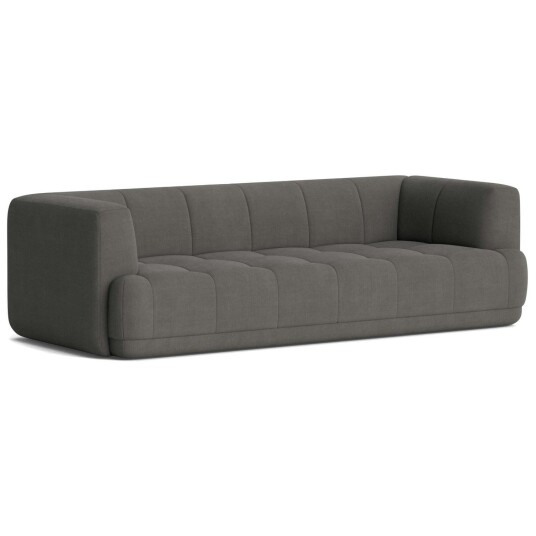 Hay Quilton 3 Seter Sofa Linara 196 Grey Seal