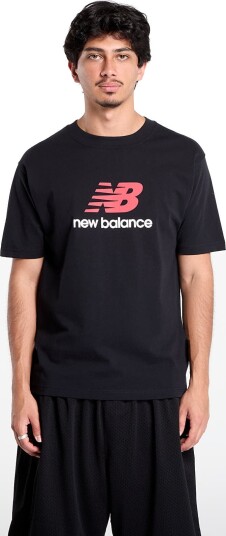 New Balance Athletics Logo T-Shirt - Black - L