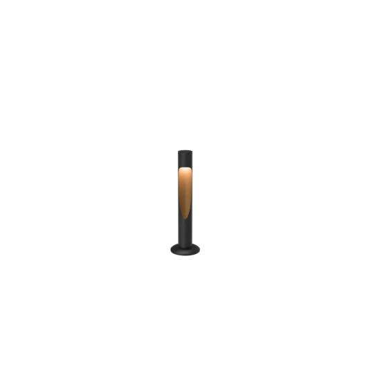Louis Poulsen Flindt Garden jordspyd u/adapter kort Svart / 3000 Kelvin