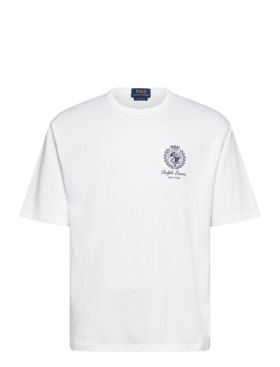 Polo Ralph Lauren Relaxed Fit Jersey Graphic T Shirt White XXL