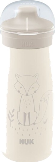 NUK Mini Me Sip Steel 300 Ml Fox Cream 300 ML NUK Mini Me Sip Steel 300 Ml Fox Cream 300 ML