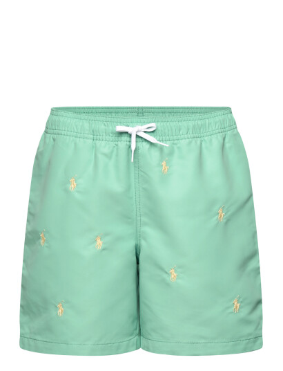 Ralph Lauren Kids Traveler Polo Pony Swim Trunk Green 132 137
