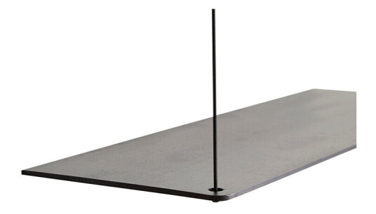 Woud - Stedge Add-on Shelf L60 Black Woud - Stedge Add-on Shelf L60 Black