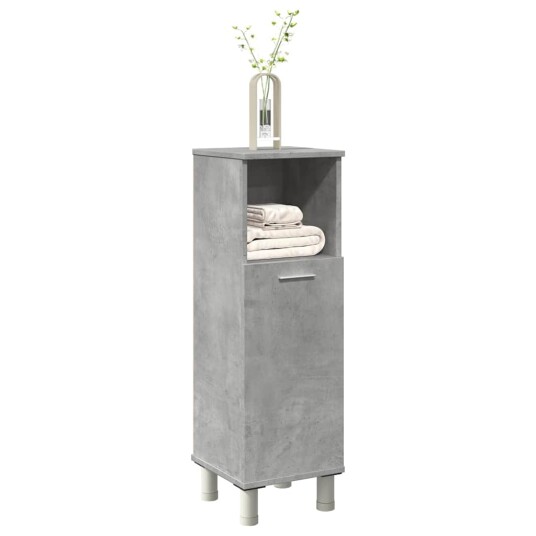  Baderomsskap betonggrå 30x30x95 cm sponplate 8721158436610