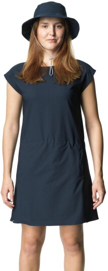 Houdini W'S Dawn Dress Blue Illusion L