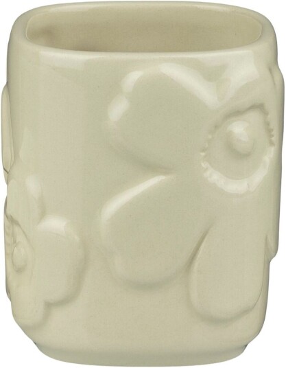 Marimekko Unikko tannbørsteholder Beige Marimekko Unikko tannbørsteholder Beige