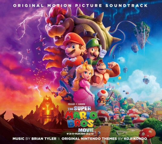 Brian Tyler Super Mario Bros. Movie O.S.T. CD