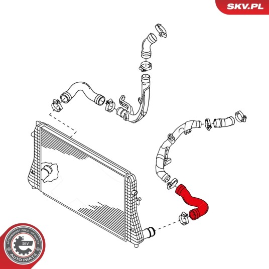 Ladeluftslange ESEN SKV 24SKV048