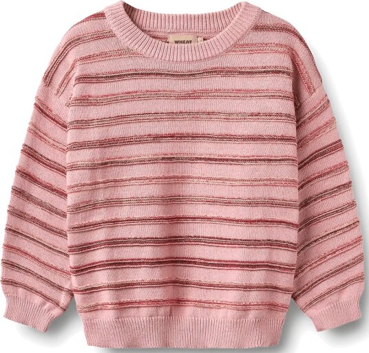 Wheat Jacquard Pullover Harlow Pink 152