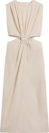 Iben Dame Kjoler Beige S,