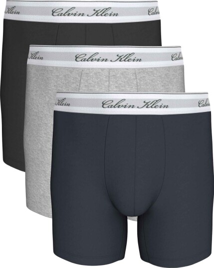 Calvin Klein Boxer Brief 3Pk Black S Calvin Klein Boxer Brief 3Pk Black S