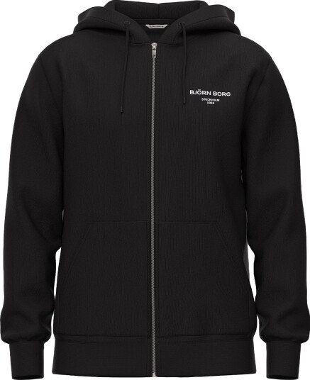 Björn Borg Borg Essential 1 Zip Hoodie Black L Björn Borg Borg Essential 1 Zip Hoodie Black L