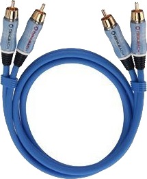 Oehlbach Beat! Stereo Set Lydkabel Rca Hann Til Rca Hann 1 M Blå