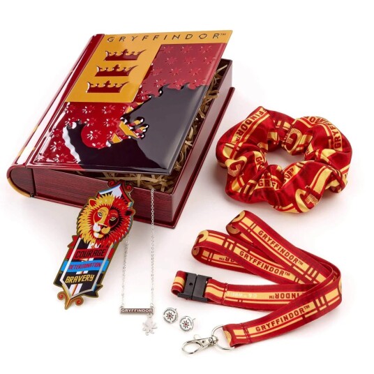 Carat Shop, The Harry Potter Smykker Og Tilbehør Gryffindor House Tin Gavesett