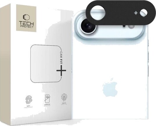Tech Protect CamAlloy Fit+ Linsebeskytter til iPhone 17 Air - Svart