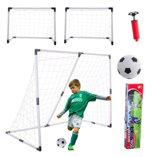 Fotballmål For Barn 2I1 185X120x70cm Fotballmål For Barn 2I1 185X120x70cm