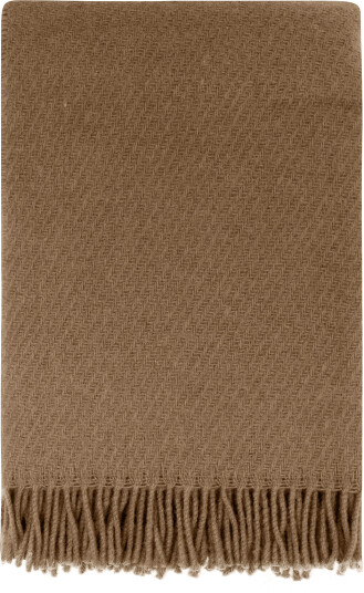 Høie of Scandinavia Falketind Pledd Lys Karamel - Brown - 120X180CM