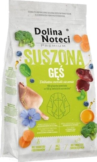 Dolina Noteci Premium Tørket Gås Tørrfôr Til Hund 9 kg Dolina Noteci Premium Tørket Gås Tørrfôr Til Hund 9 kg