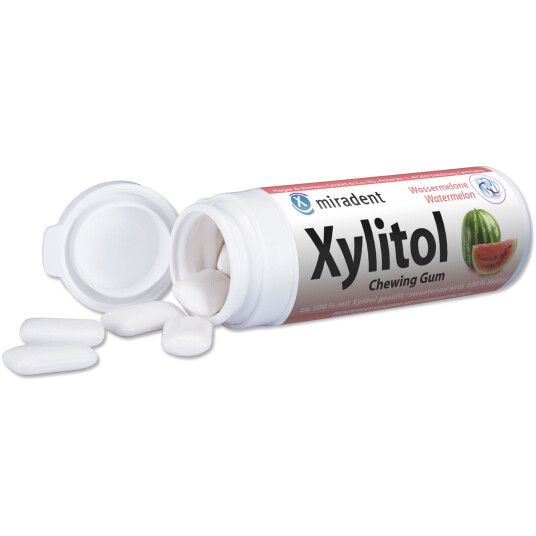 Tannpleie Tyggegummi Miradent Xylitol vannmelon