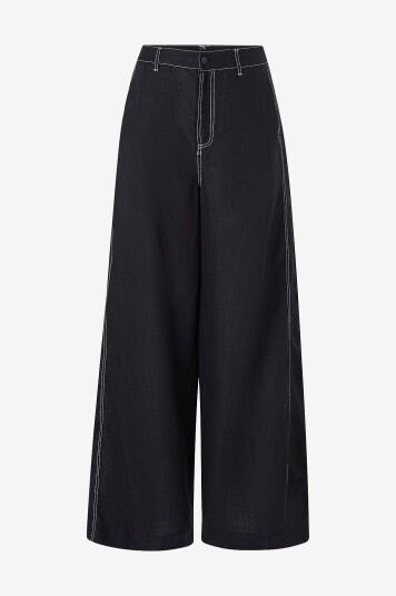Copenhagen Muse Bukser cmNatuli Pants Svart Copenhagen Muse Bukser cmNatuli Pants Svart