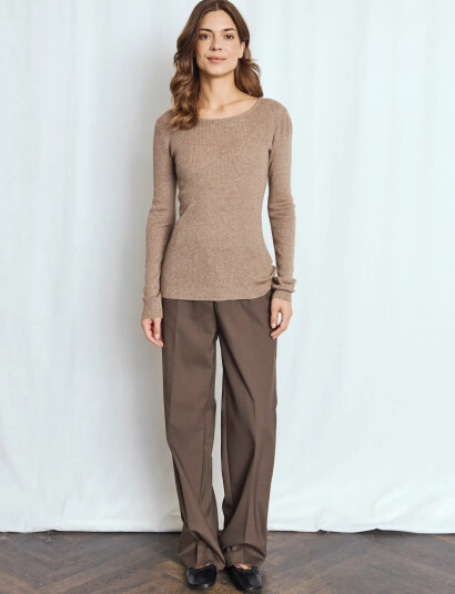 Bruun & Stengade Bs Asdis Regular Fit Knitwear - Beige - L
