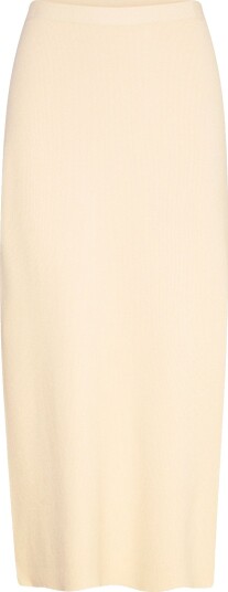 Balmuir Riviere Knit Skirt Cream L Balmuir Riviere Knit Skirt Cream L