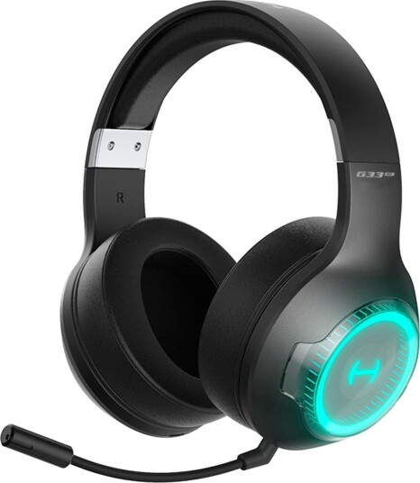 Edifier G33BT Bluetooth Gaming Headset Svart