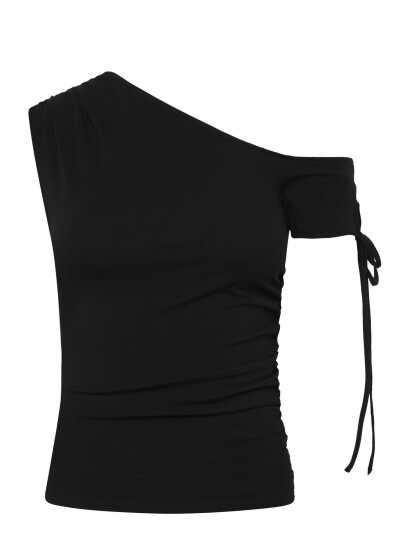Monki Offshoulder Top - Black - XS Monki Offshoulder Top - Black - XS