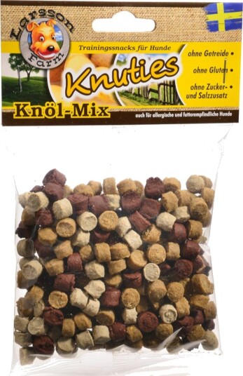 Larsson Farm Knuties Knöl Mix 4 Sorter 150 G