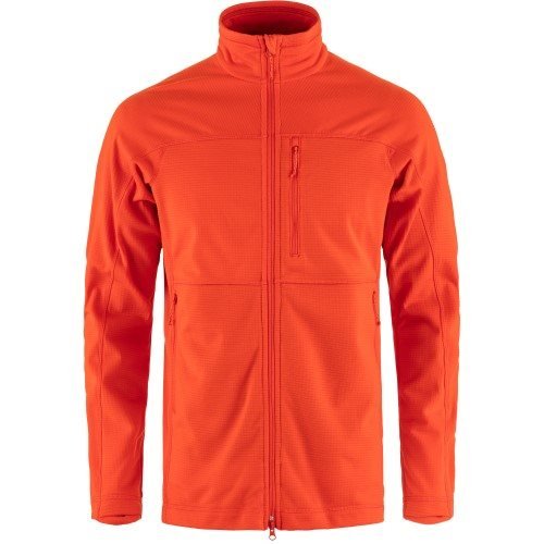 Fjellreven Abisko Lite Fleece Jacket M Flame Orange XXL