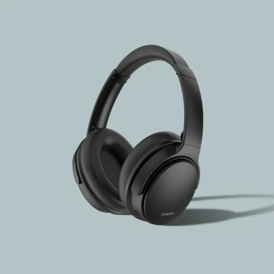 STREETZ Bluetooth-støyreduserende hodetelefoner - Sort STREETZ Bluetooth-støyreduserende hodetelefoner - Sort