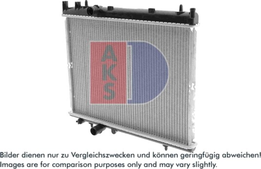 AKS DASIS 160084N Radiator motorkjøling