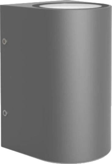 Iberlamp Nome LED utendørs vegglampe 3W 3000K 5000K IP65 Grå Iberlamp Nome LED utendørs vegglampe 3W 3000K 5000K IP65 Grå