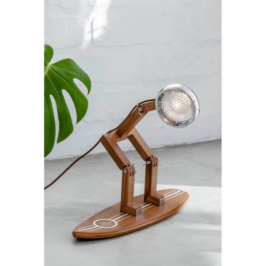 Pilke Mr. Wattson bordlampe 11 cm hvit   Stue 9 11 Hvit