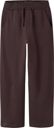 Name It Nkmoden Barrel Sweat Pant Bru CHOCOLATE PLUM 158