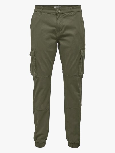 Only & Sons Cam Stage Cargo Cuff Life 6687 Grønn 36/34