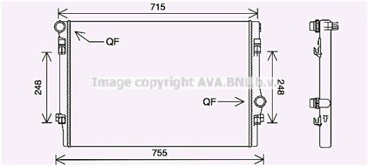 Radiator AVA Clever Choice VNA2336 Radiator AVA Clever Choice VNA2336