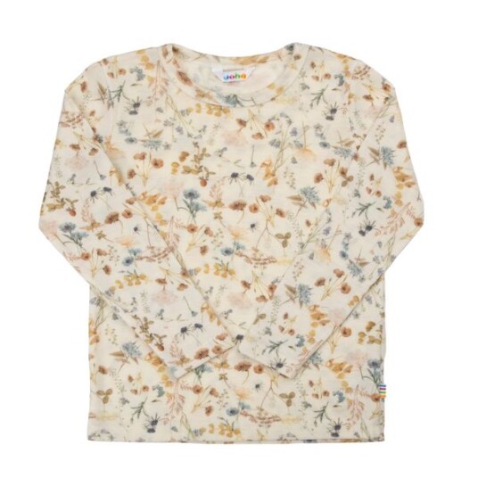 Joha Flora ull trøye off white 150
