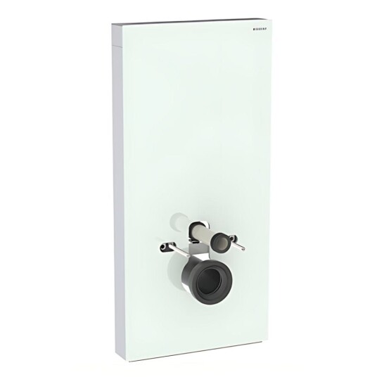 Geberit Monolith Modul, 101 cm Til vegghengt toalett, Mint glass Geberit Monolith Modul, 101 cm Til vegghengt toalett, Mint glass