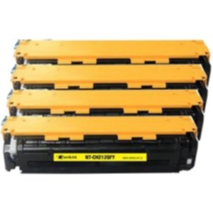 Nordicink Paket med 4 st kompatibla toners. BK/C/M/Y NT-CF210XMP