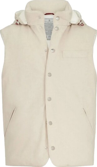 Brunello Cucinelli, Herre, Jakker, Beige, XL,
