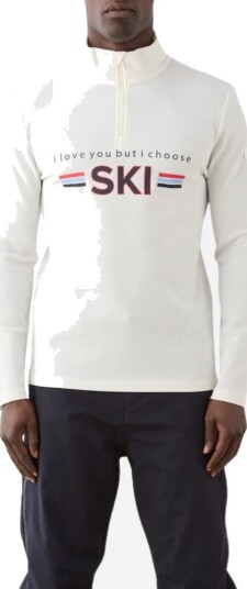 We Norwegians Moore zipup sweater XL hvit herre