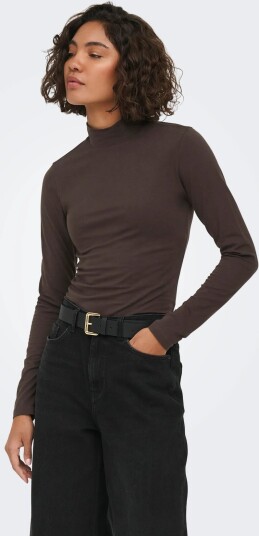 JDY Jdyava New Turtleneck Top Jrs Noos Brown XXL JDY Jdyava New Turtleneck Top Jrs Noos Brown XXL