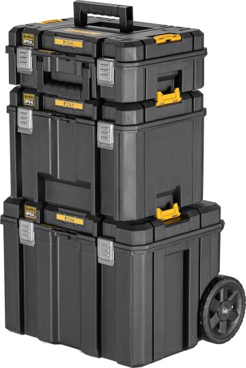 Dewalt DWST83517-1 Oppbevaringsboks IP54-klassifisert, TSTAK, Garasjeinnredning & oppbevaring