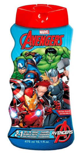 Marvel Avengers Bubblebath & Shampoo 2in1 475ml