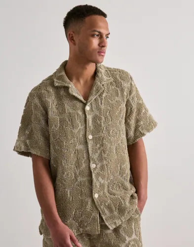 OAS Sunero Cuba Shirt Kortermede skjorter Beige OAS Sunero Cuba Shirt Kortermede skjorter Beige