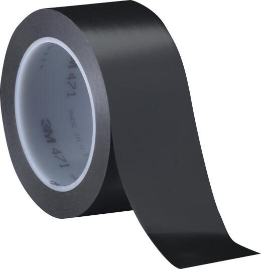 3M Vinyltape 471 Sort 19mmx33m 3M Vinyltape 471 Sort 19mmx33m