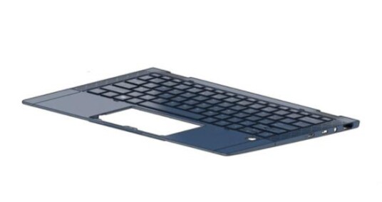 HP SPS-TOPCOVER W/KYBD BL PVCY