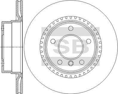 Bremseskive Hi Q SD5205