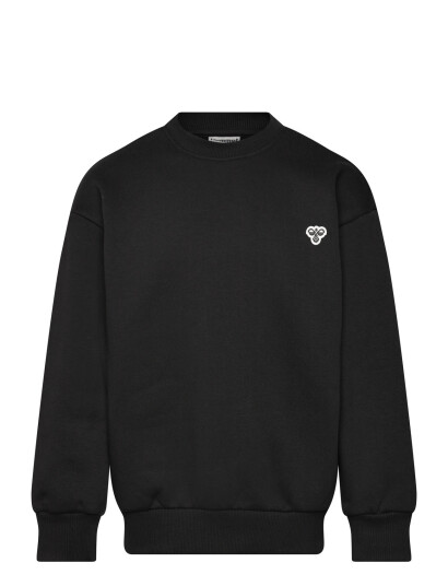 Hummel Hmljr Loose Crewneck Bee - Black - 158/164